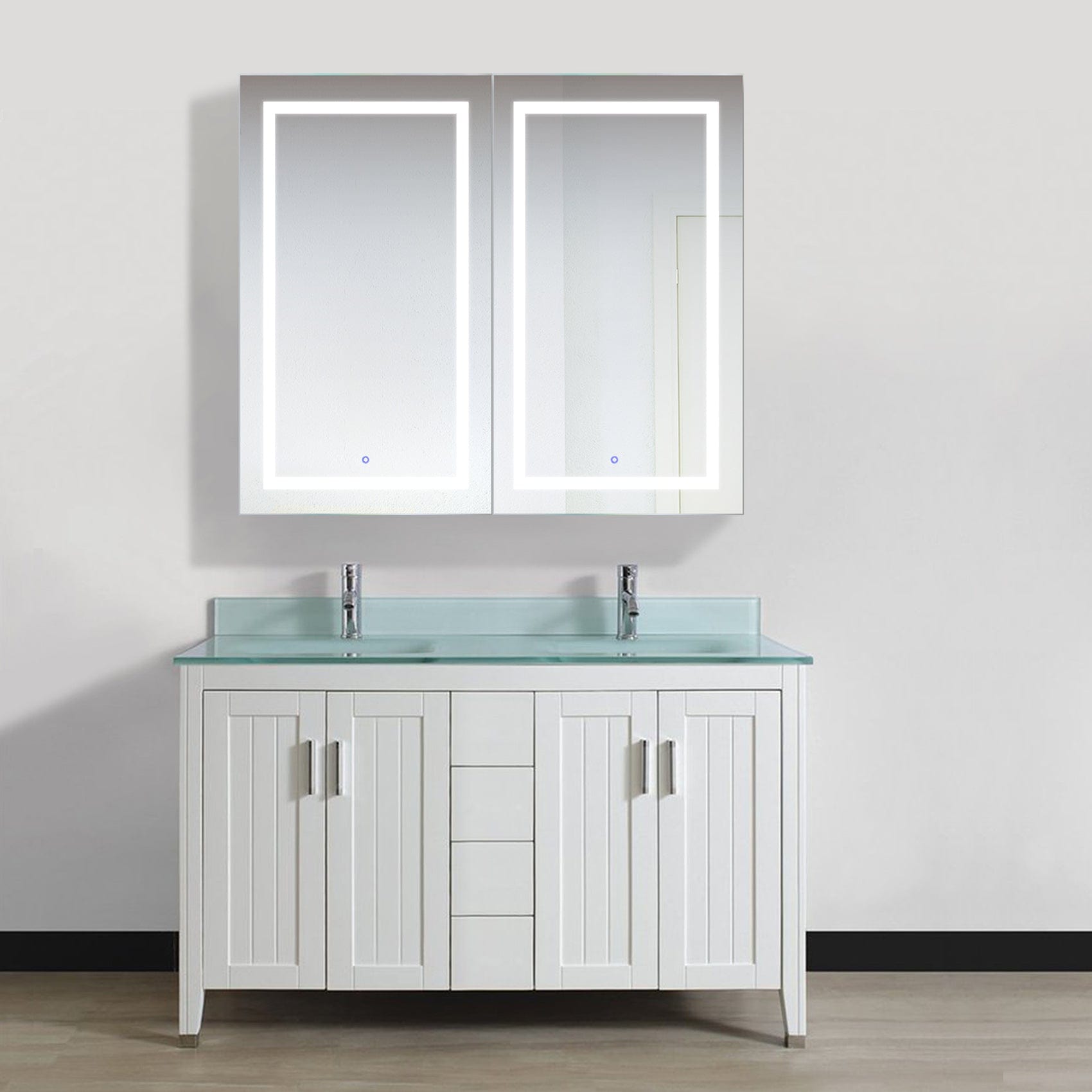 Svange 4842D 48" X 42" LED Medicine Cabinet w/Dimmer & Defogger - Molaix - Molaix850003475530Lighted Medicine Cabinet,RectangleSVANGE4842D