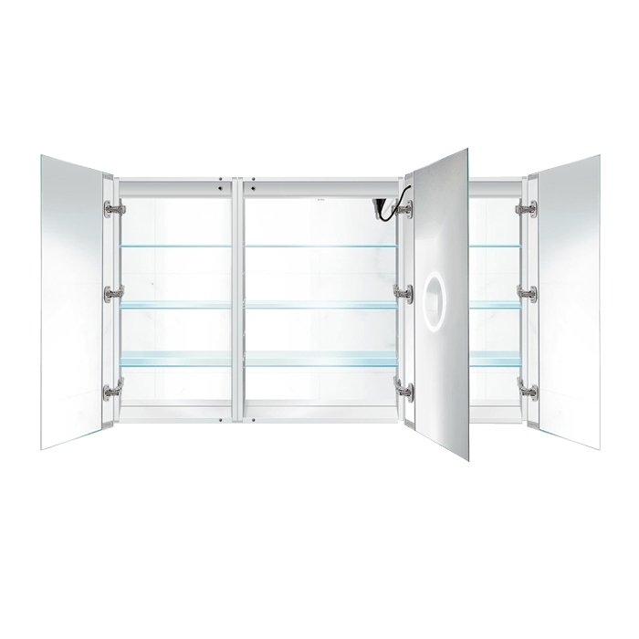 Svange 6036LRR 60" X 36" LED Medicine Cabinet w/Dimmer & Defogger - Molaix - Molaix853962007910Lighted Medicine Cabinet,RectangleSVANGE6036LRR