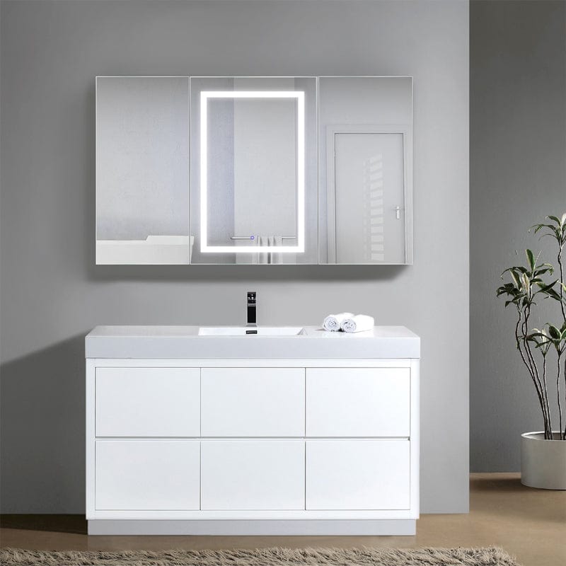 Svange 6036LRR 60" X 36" LED Medicine Cabinet w/Dimmer & Defogger - Molaix - Molaix853962007910Lighted Medicine Cabinet,RectangleSVANGE6036LRR