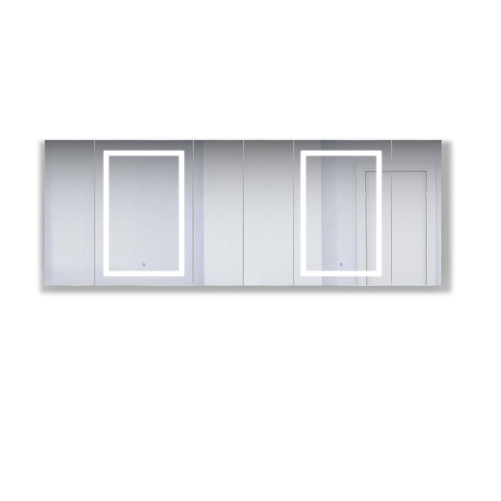 Svange 9636DLLLRRR 96" X 36" LED Medicine Cabinet w/Dimmer & Defogger - Molaix - Molaix601947033870Lighted Medicine Cabinet,RectangleSVANGE9636DLLLRRR