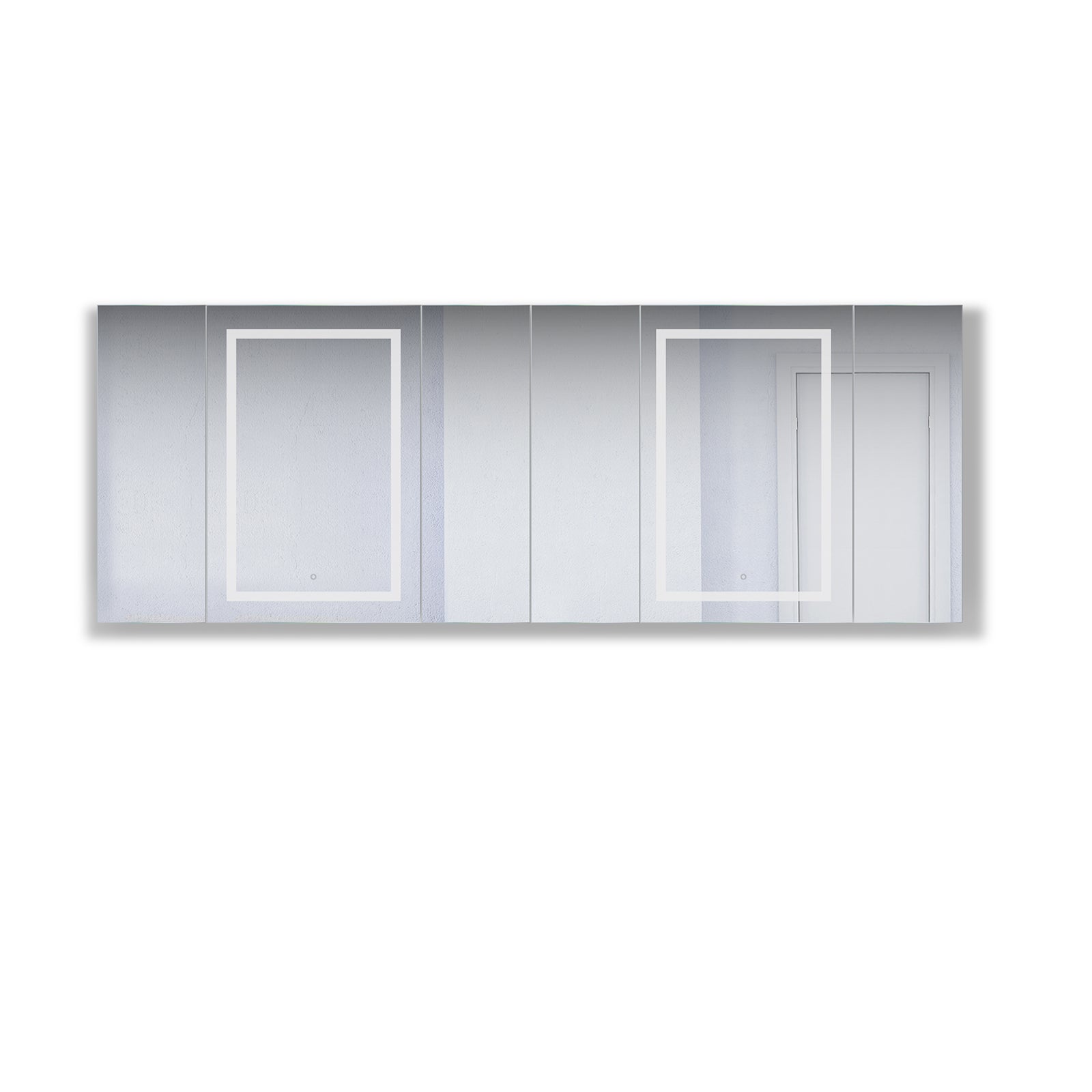 Svange 9636DLLLRRR 96" X 36" LED Medicine Cabinet w/Dimmer & Defogger - Molaix - Molaix601947033870Lighted Medicine Cabinet,RectangleSVANGE9636DLLLRRR