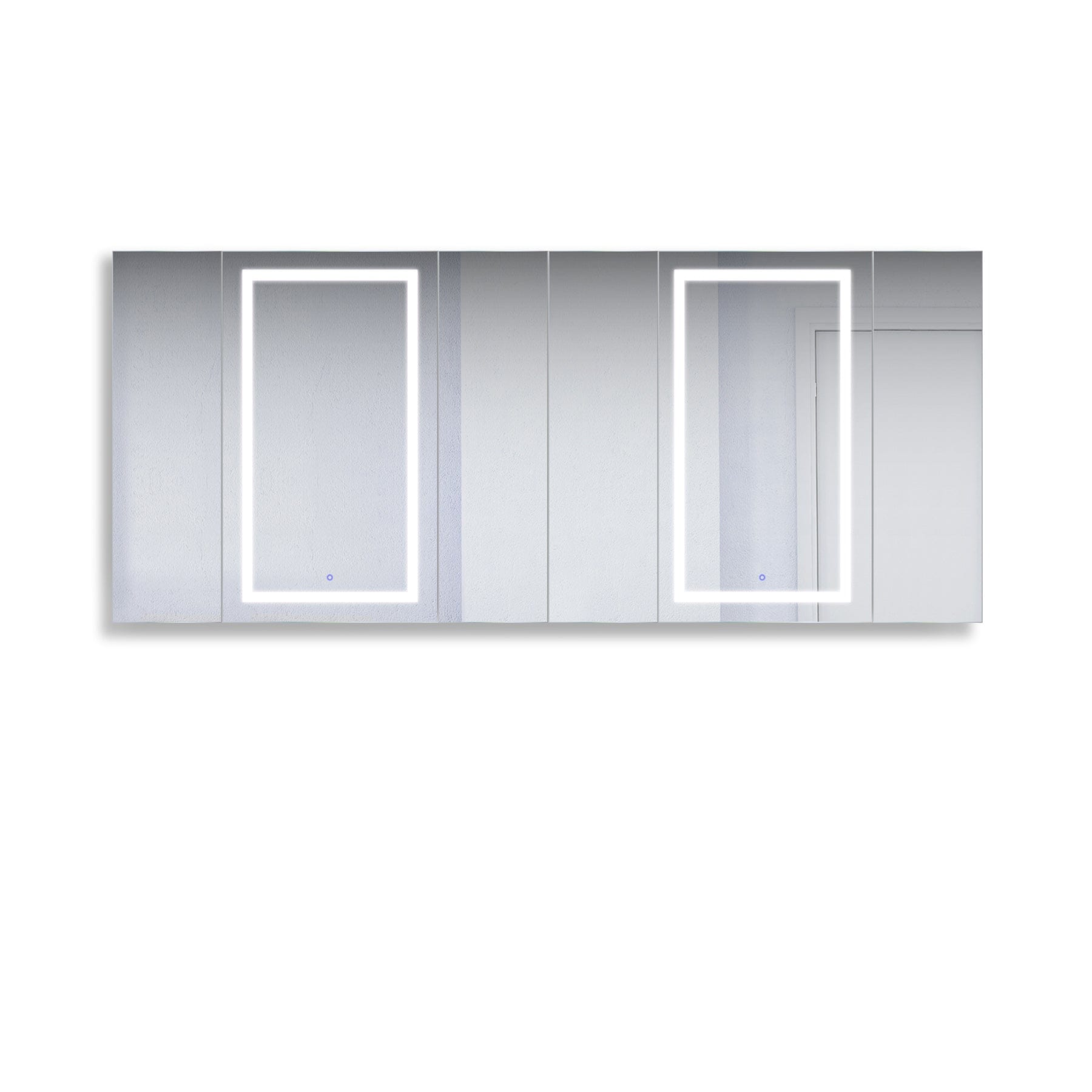 Svange 9642DLLLRRR 96" X 42" LED Medicine Cabinet w/Dimmer & Defogger - Molaix - Molaix850003475622Lighted Medicine Cabinet,RectangleSVANGE9642DLLLRRR