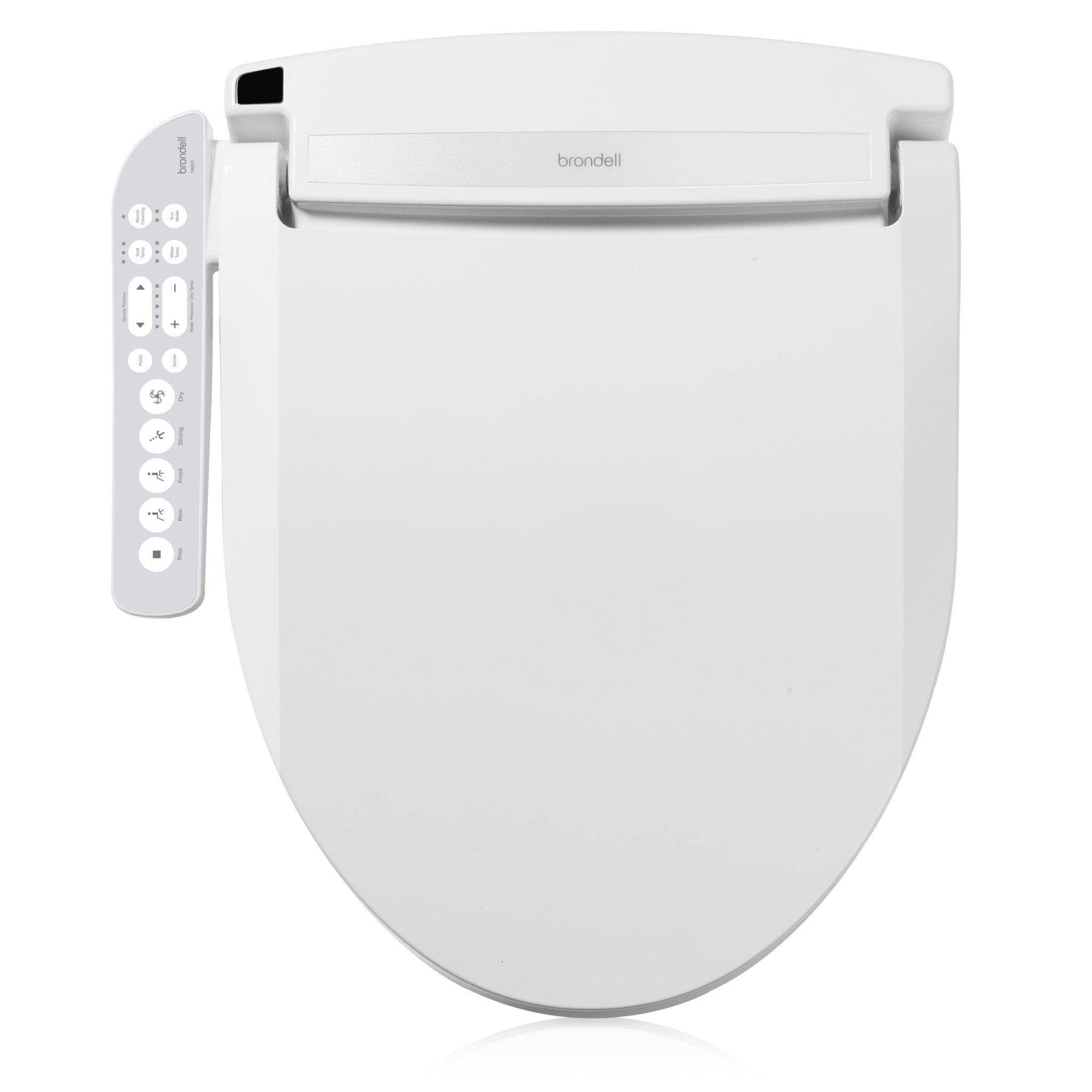 Swash Select DR801 Sidearm Bidet Heated Seat with Warm Air Dryer and Deodorizer, Round White DR801-RW - Molaix - Molaix819911015085SWASH SELECT BIDET SEATSDR801-RW
