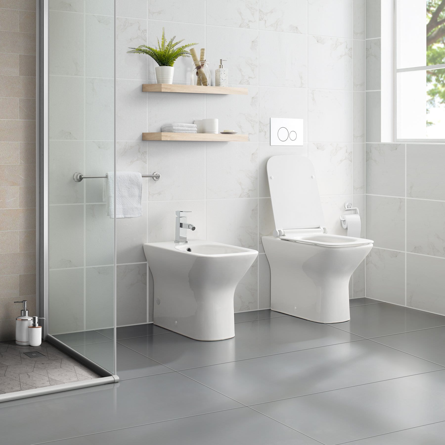 Swiss Madison Carré Back-To-Wall Elongated Toilet Bowl - SM-WT530 - Molaix723552143888ToiletsSM-WT530
