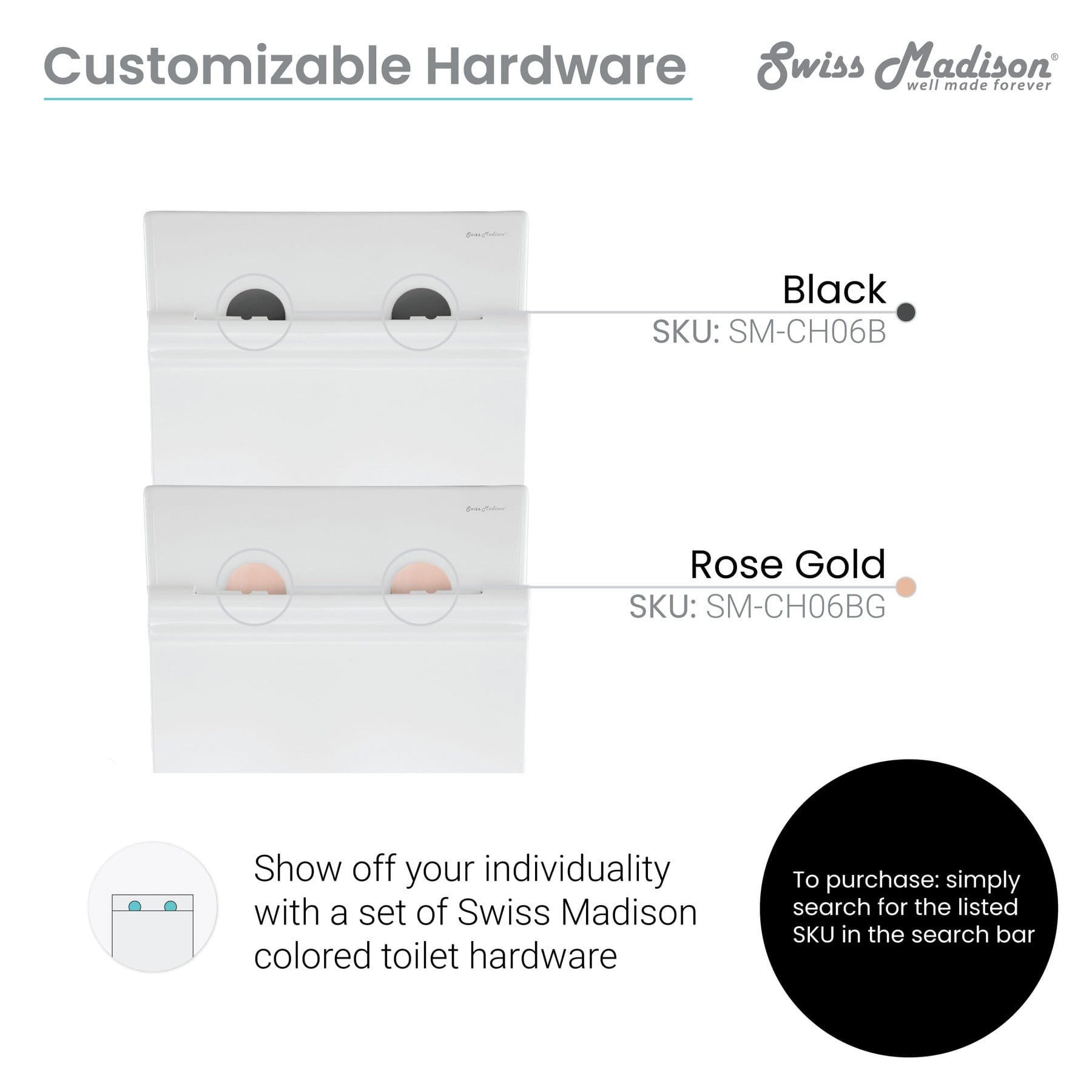 Swiss Madison Carré Back-To-Wall Elongated Toilet Bowl - SM-WT530 - Molaix723552143888ToiletsSM-WT530