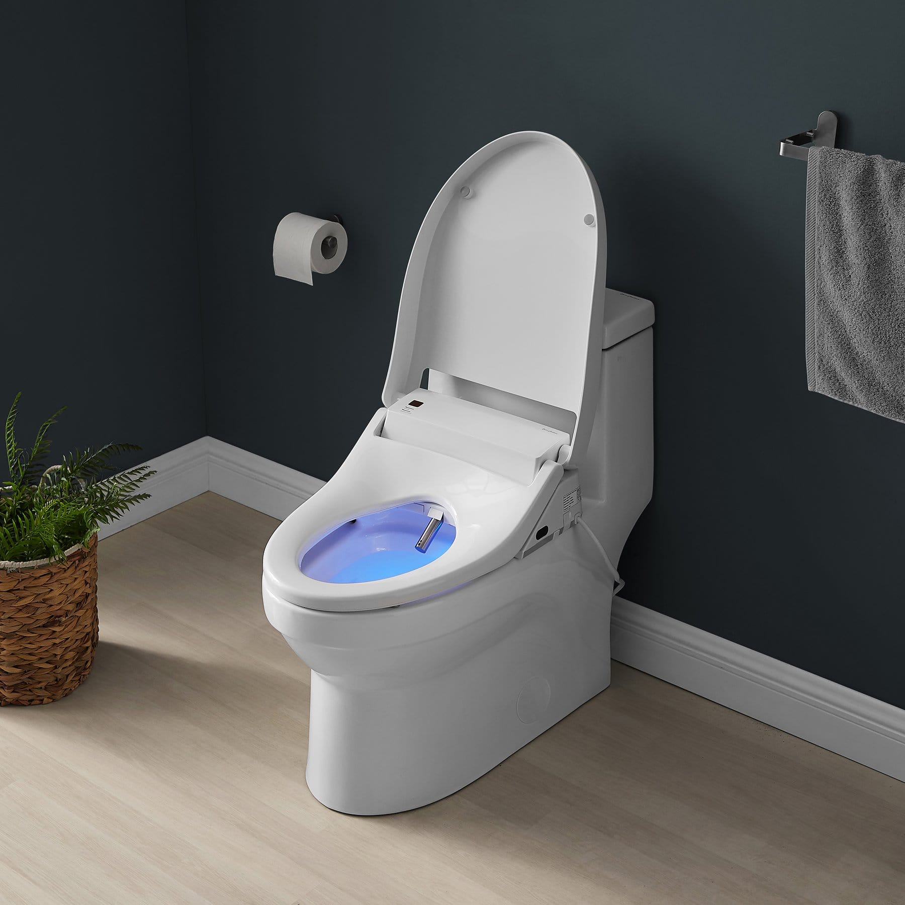 Swiss Madison Virage One-Piece Toilet with Vivante Smart Seat Bidet 1.1/1.6 gpf - SM-ST018 - Molaix723552143871ToiletsSM-ST018