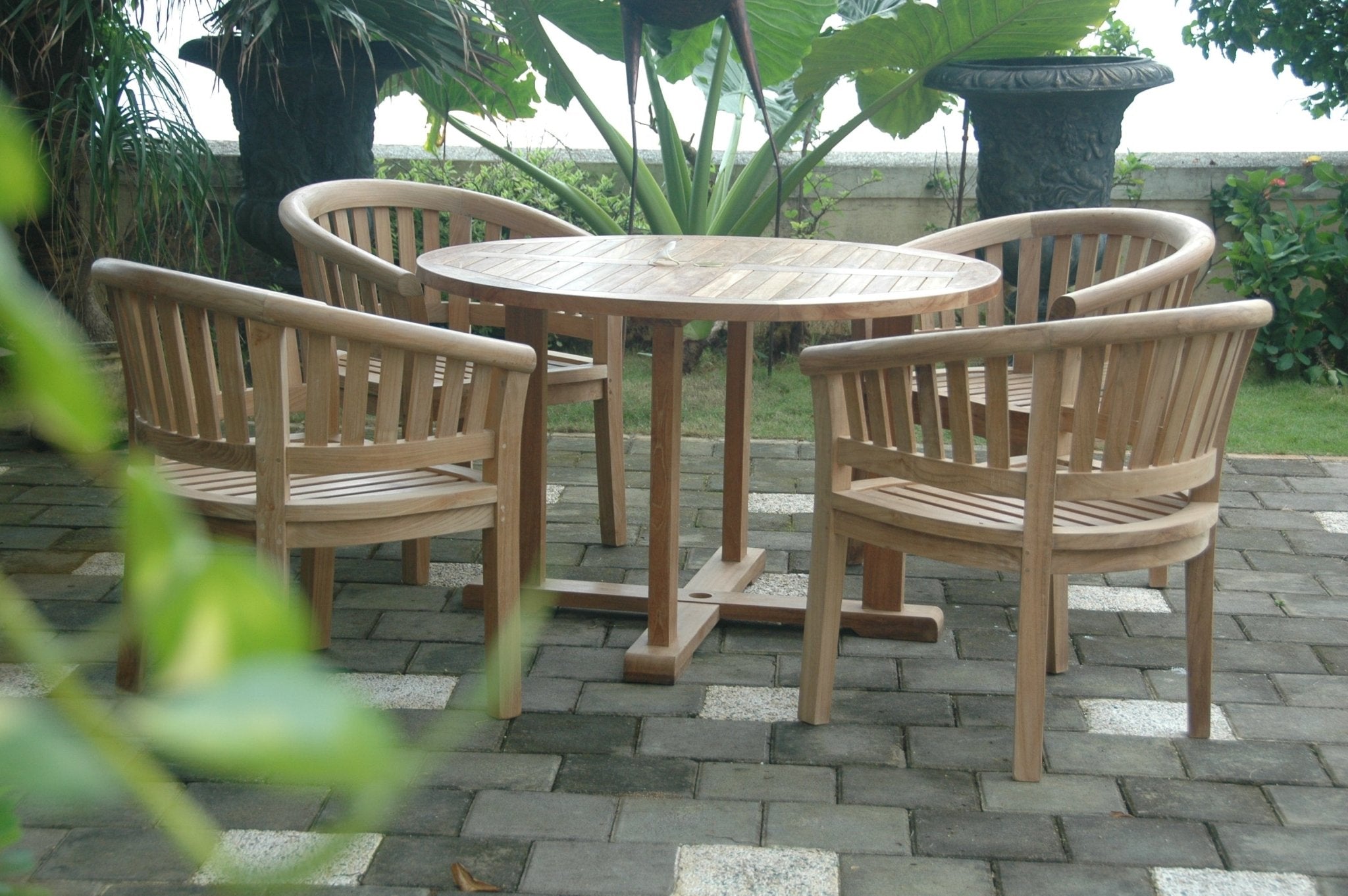 Tosca 5-Pieces Dining Table Set - Molaix82045294880ToscaSet-3