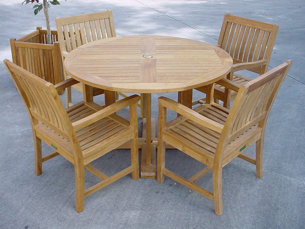 Tosca Rialto Armchair 5-Pieces Dining Set - Molaix82045294958RialtoSet-17