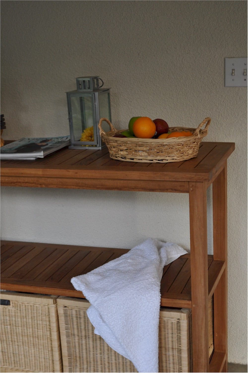 Towel Console w/ 2 Shelves Table - Molaix82045295597SPASPA-4720