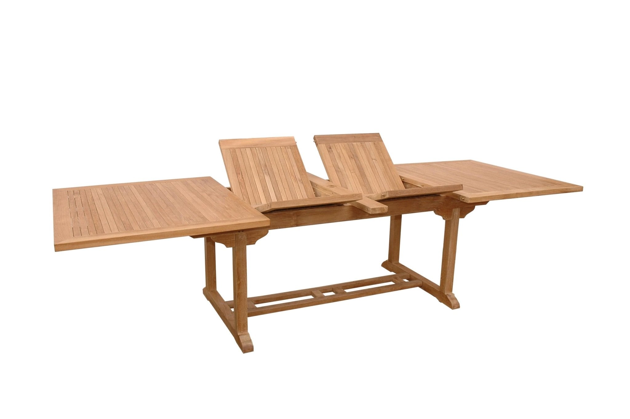 Valencia 117" Rectangular Table w/ Double Extensions - Molaix82045288643TBX-117RD