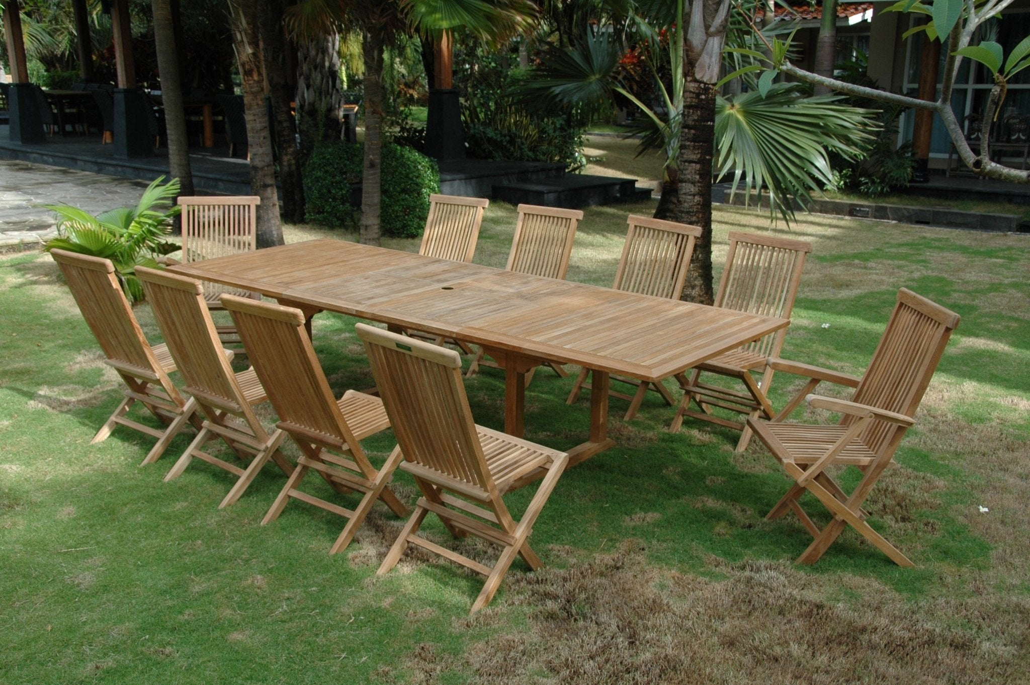 Valencia Classic 11-Pieces Dining Set - Molaix82045294835ValenciaSet-32B