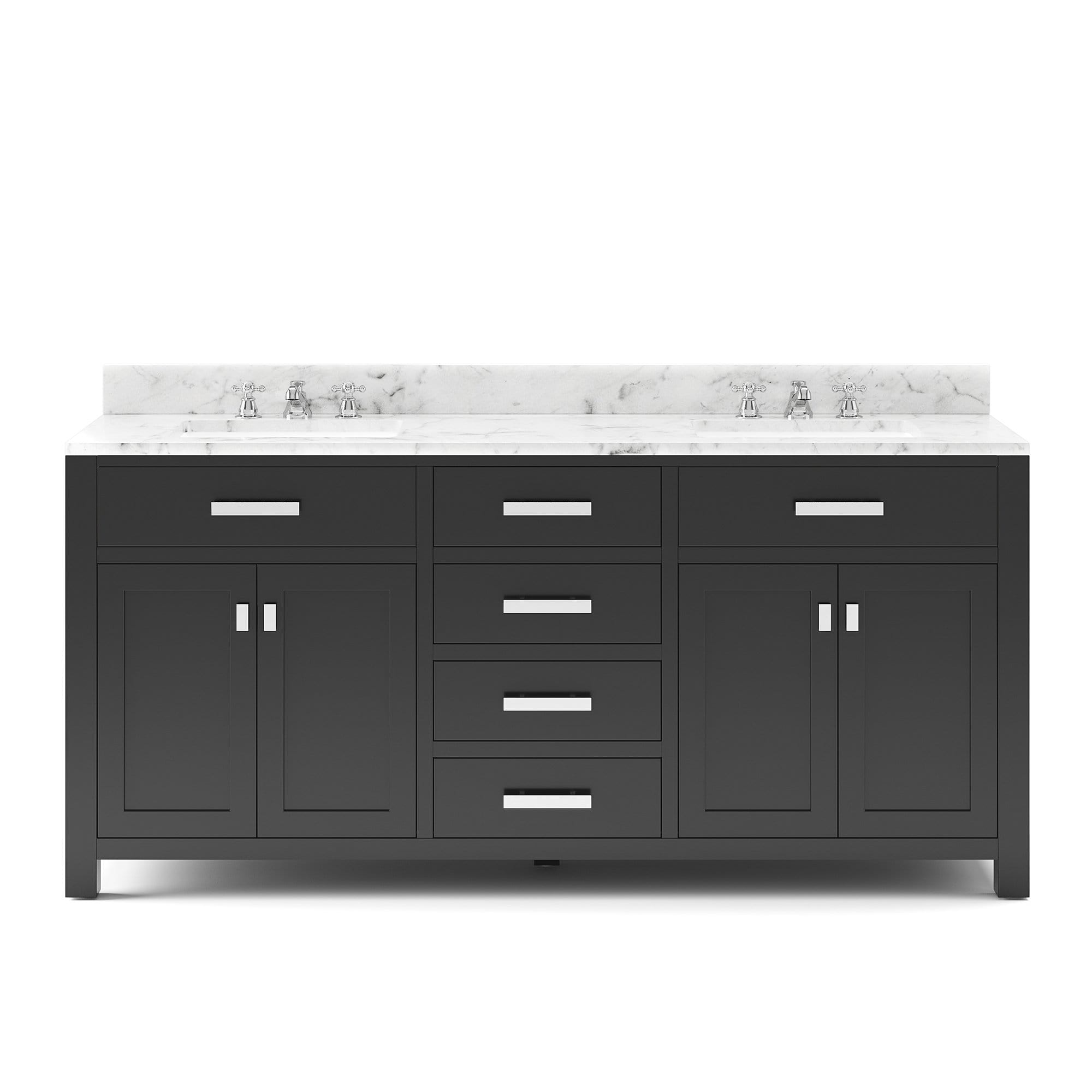 Water Creation 72 Inch Espresso Double Sink Bathroom Vanity From The Madison Collection - Molaix700621682721Bathroom vanityMS72CW01ES-000000000
