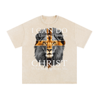 Kingdom Mindset Christian Tee  Oversized Cotton T-Shirt  Streetwear