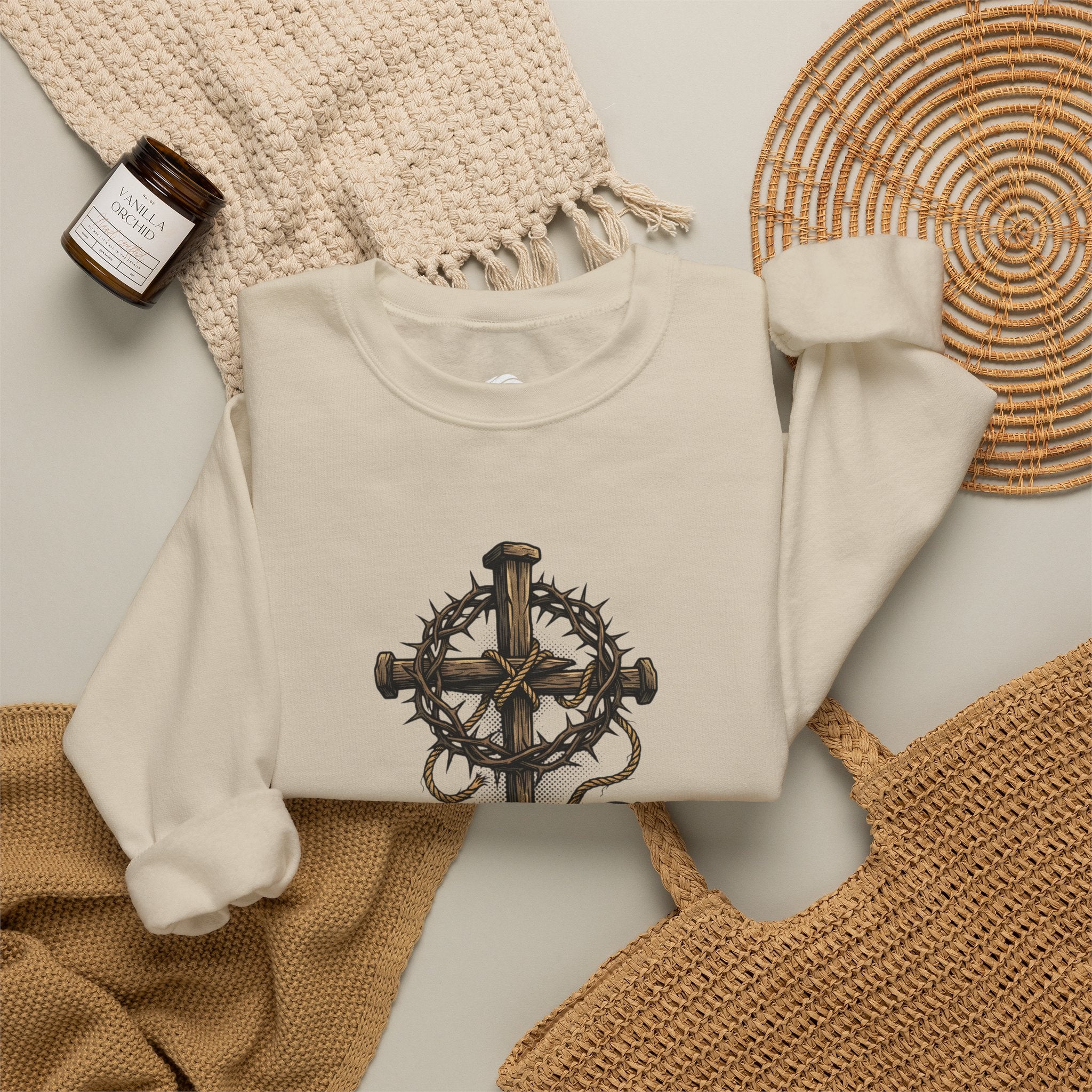 Grace Unmerited Favor Crewneck Sweatshirt