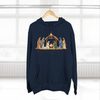Nativity Hoodie - "The Greatest Gift of All" Fleece Christmas Sweatshirt