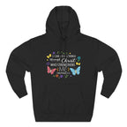 Christian Butterfly Hoodie – "I Can Do All Things Through Christ" Inspirational Pullover