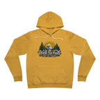 Hoodie — "Walk By Faith Not By Sight" Mountain Sunrise Christian Pullover