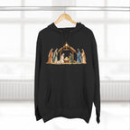 Nativity Hoodie - "The Greatest Gift of All" Fleece Christmas Sweatshirt