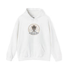 Christian Hoodie – “Elevated by Grace” Cross Sweatshirt (Colossians 3:2)