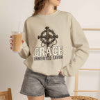Grace Unmerited Favor Crewneck Sweatshirt