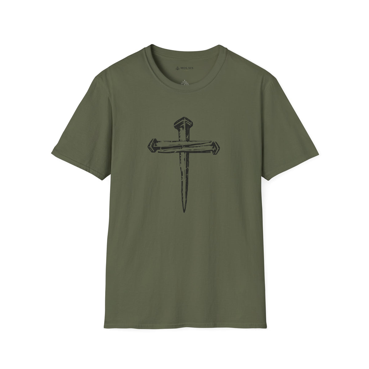 Rooted in Christ Christian Cross T-Shirt