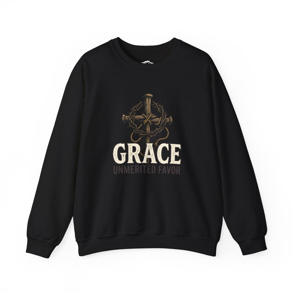Grace Unmerited Favor Crewneck Sweatshirt