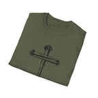 Rooted in Christ Christian Cross T-Shirt
