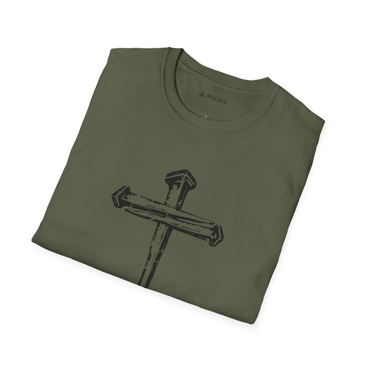 Rooted in Christ Christian Cross T-Shirt