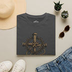 Grace Unmerited Favor T-Shirt — Christian Cross & Crown of Thorns Faith Tee