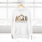 Nativity Hoodie - "The Greatest Gift of All" Fleece Christmas Sweatshirt