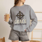 Grace Unmerited Favor Crewneck Sweatshirt