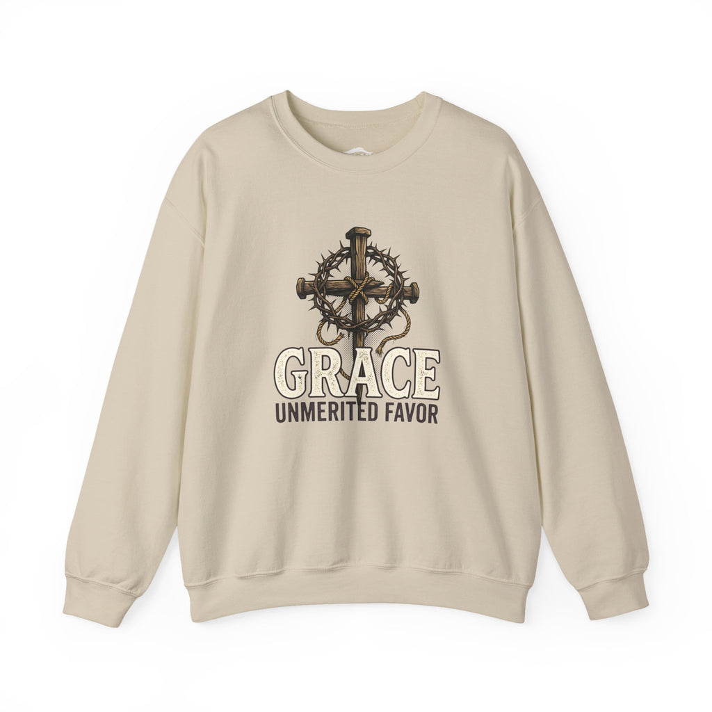 Grace Unmerited Favor Crewneck Sweatshirt