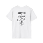 Rooted in Christ Christian Cross T-Shirt