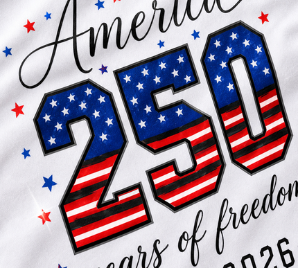 USA 250th Anniversary Shirt, 4th July Tee, USA 250th Anniversary Independence Day Shirts