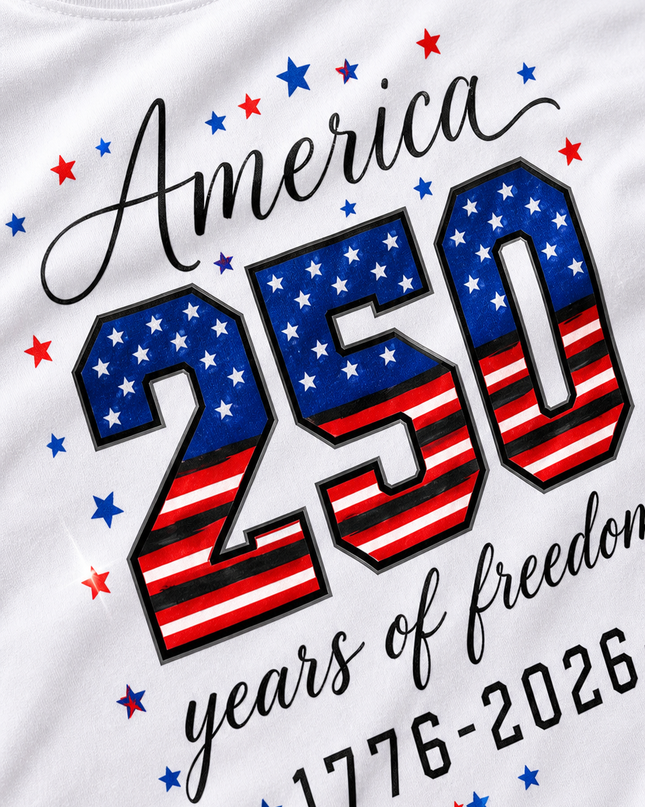 USA 250th Anniversary Shirt, 4th July Tee, USA 250th Anniversary Independence Day Shirts