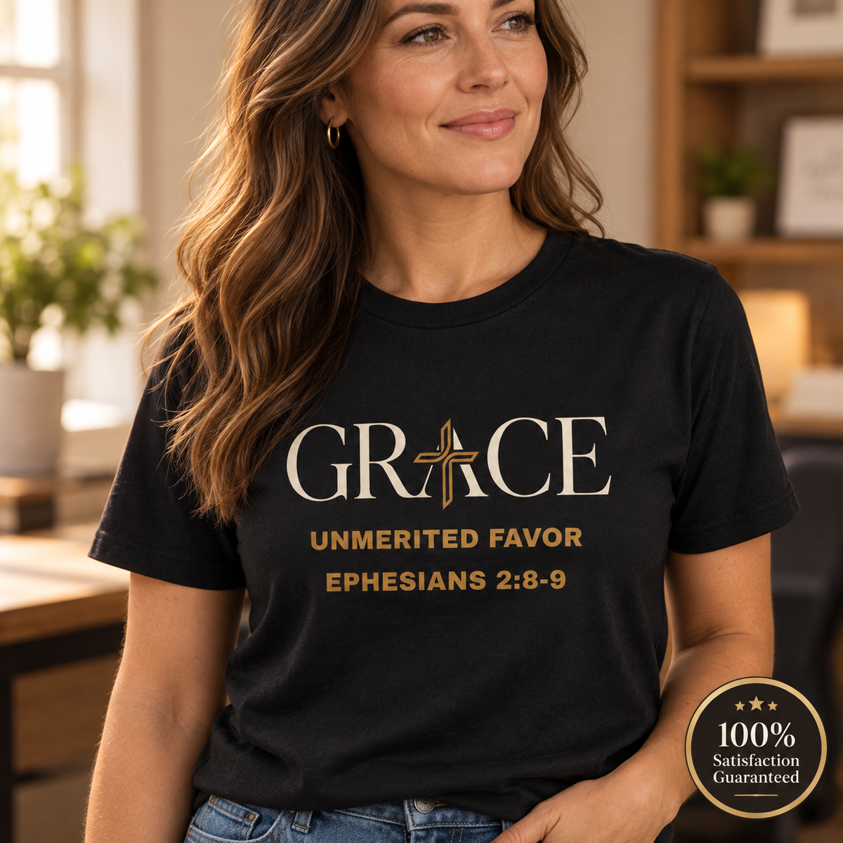 Grace — Unmerited Favor Christian T-Shirt | Ephesians 2:8–9