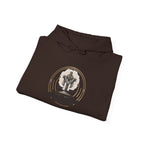 Christian Hoodie – “Elevated by Grace” Cross Sweatshirt (Colossians 3:2)
