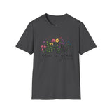 Grow in Grace Floral Christian T-Shirt