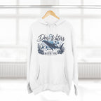 Deep Waters Whale Hoodie – "Deep Waters With You" Nautical Graphic Hoodie