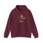 Ascension Christian Hoodie – Faith Cross Pullover for Church & Easter