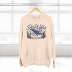 Deep Waters Whale Hoodie – "Deep Waters With You" Nautical Graphic Hoodie