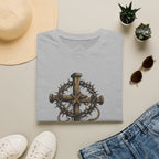 Grace Unmerited Favor T-Shirt — Christian Cross & Crown of Thorns Faith Tee