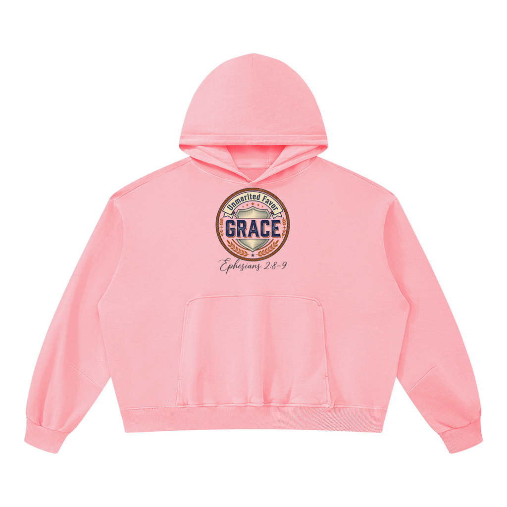 Unisex Boxy Vintage Washed Hoodie
