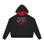 Contrast Drawstring Hoodie
