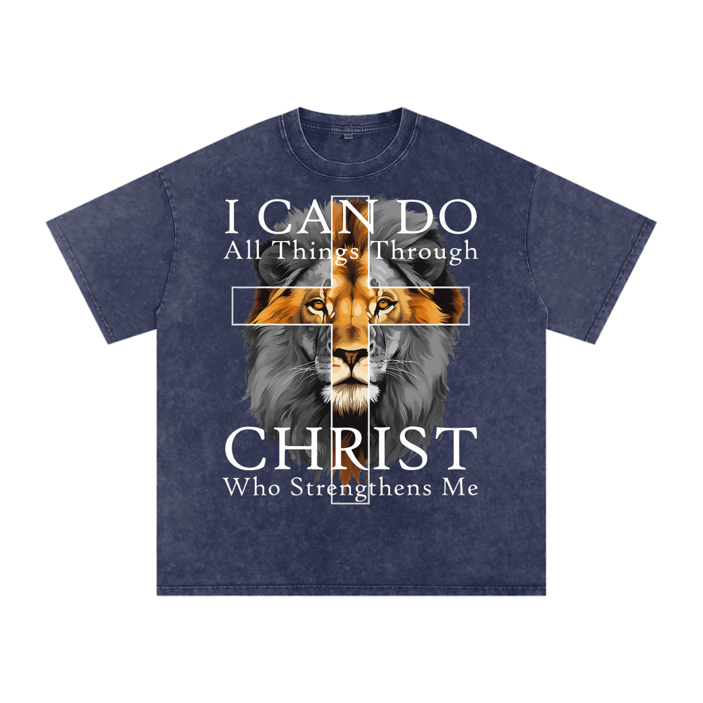 Kingdom Mindset Christian Tee  Oversized Cotton T-Shirt  Streetwear