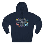 Christian Butterfly Hoodie – "I Can Do All Things Through Christ" Inspirational Pullover