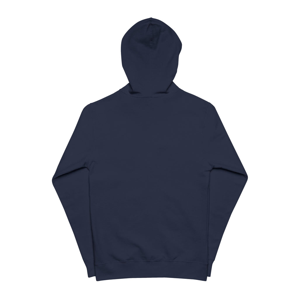 Gold Cross Zip-Up Hoodie — Christian Faith Fleece Jacket