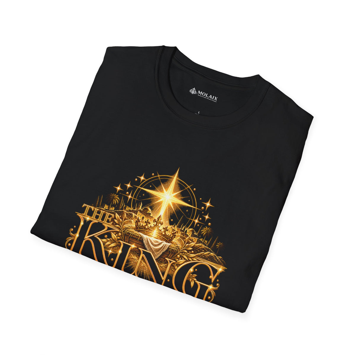 The King Is Here Christian Faith T-Shirt