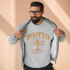 Rooted Cross Sweatshirt — Christian Faith Crewneck