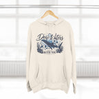 Deep Waters Whale Hoodie – "Deep Waters With You" Nautical Graphic Hoodie